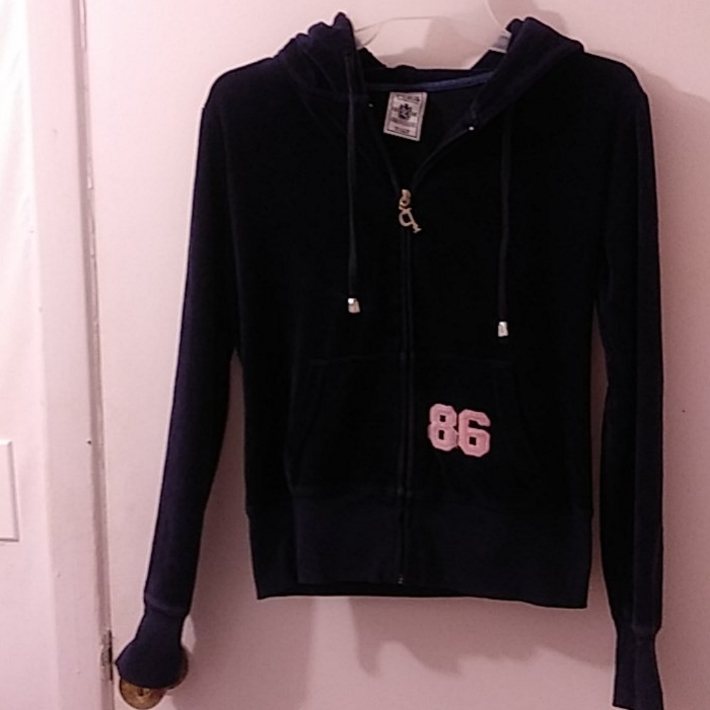 Pink. Zipper Hoodie XL